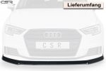 Lip delantero CSR Automotive para Audi A3 8V CSL393 Negro Mate 4