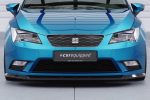 Lip delantero CSR Automotive para Seat Leon 3 (Tipo 5F) CSL394 Negro Mate 5