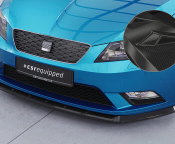 Lip delantero CSR Automotive para Seat Leon 3 (Typ 5F) CSL394 Carbon Look 1