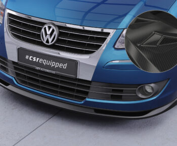 Lip delantero CSR Automotive para VW Touran I (Typ 1T) CSL396 Carbon Look 1