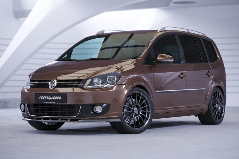 Lip delantero CSR Automotive para VW Touran I (Typ 1T) CSL398 Negro Mate 3