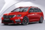 Lip delantero CSR Automotive para Skoda Octavia III 5E RS CSL399 Negro Mate 4