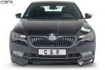 Lip delantero CSR Automotive para Skoda Superb III (Typ 3V) CSL401 Negro Mate 3