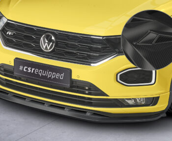 Lip delantero CSR Automotive para VW T-Roc (A1) Rine CSL402 Carbon Look 1
