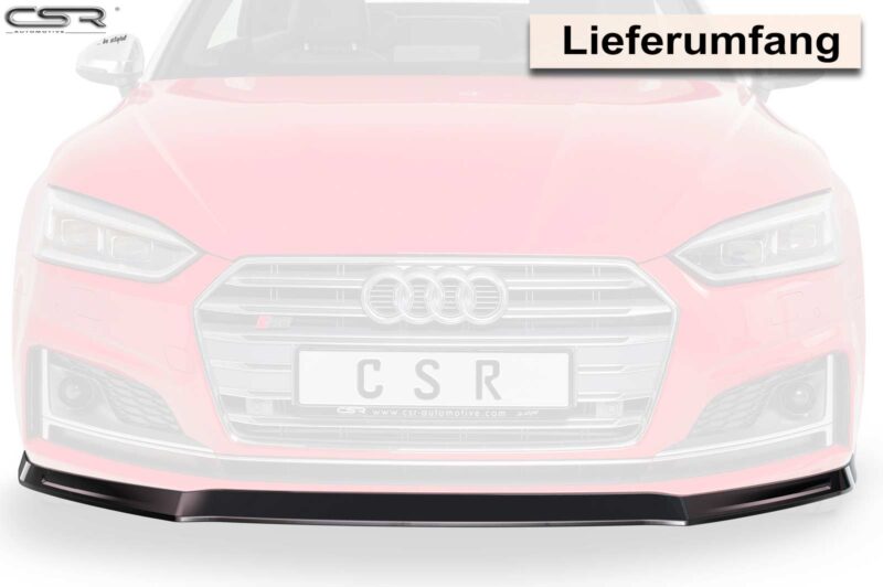 Lip delantero CSR Automotive para Audi A5 F5 Sine / S5 F5 CSL403 Negro Mate 4