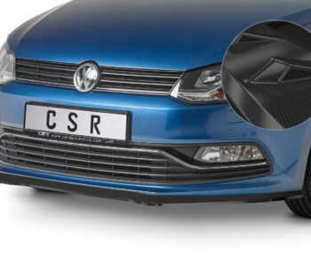 Lip delantero CSR Automotive para VW Polo V (6R/6C) Basis/GTI CSL407 Carbon Look 1