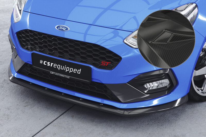 Lip delantero CSR Automotive para Ford Fiesta MK8 ST/STine CSL409 Carbon Look 1