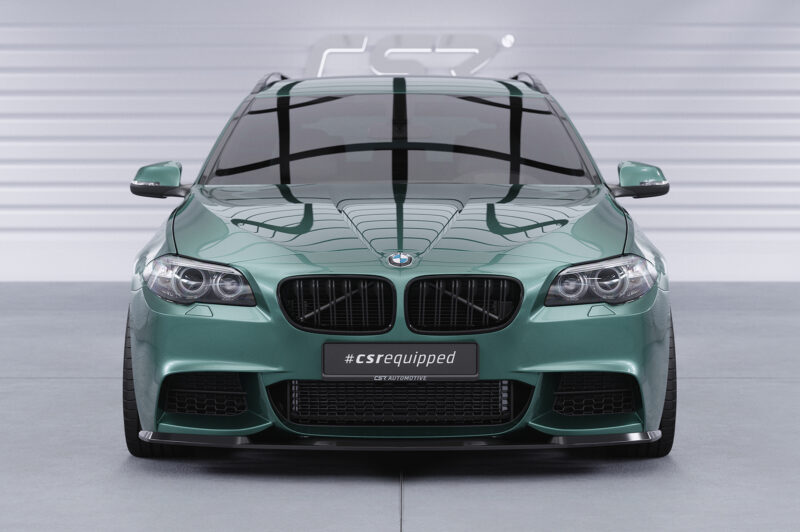 Lip delantero CSR Automotive para BMW Serie 5 F10 / F11 paquete M CSL412 Negro Mate 6