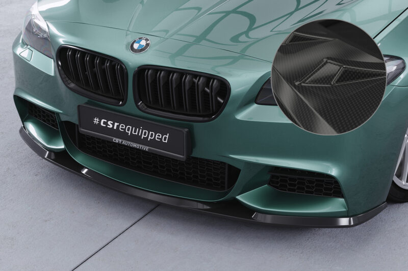 Lip delantero CSR Automotive para BMW Serie 5 F10 / F11 paquete M CSL412 Carbon Look 1