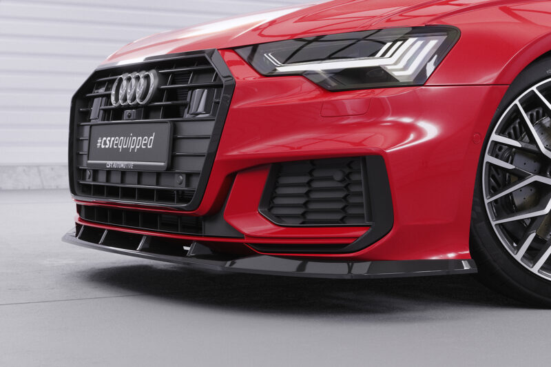Lip delantero CSR Automotive para Audi A6 Sine / S6 C8 (Tipo 4K/F2) CSL413 Negro Mate 4