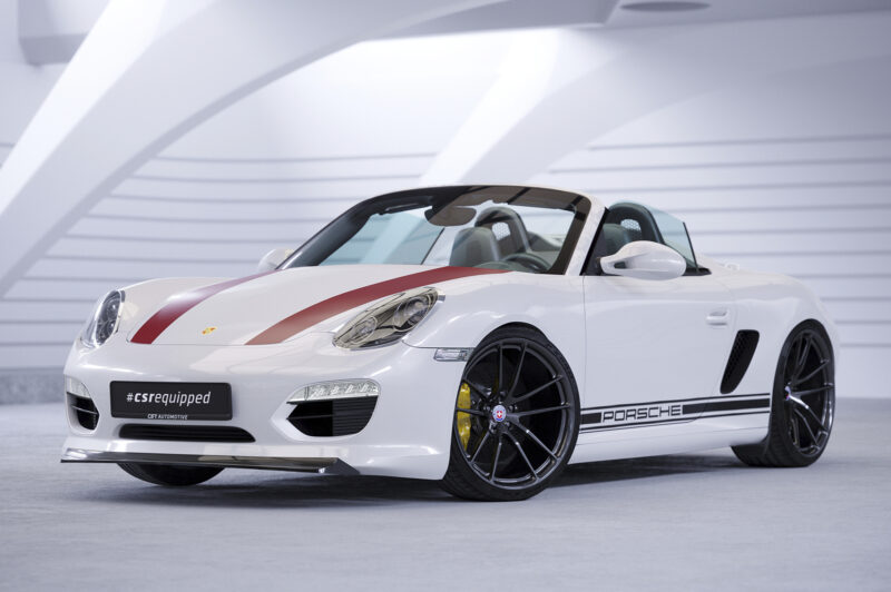 Lip delantero CSR Automotive para Porsche Boxster 987 CSL414 Negro Mate 3