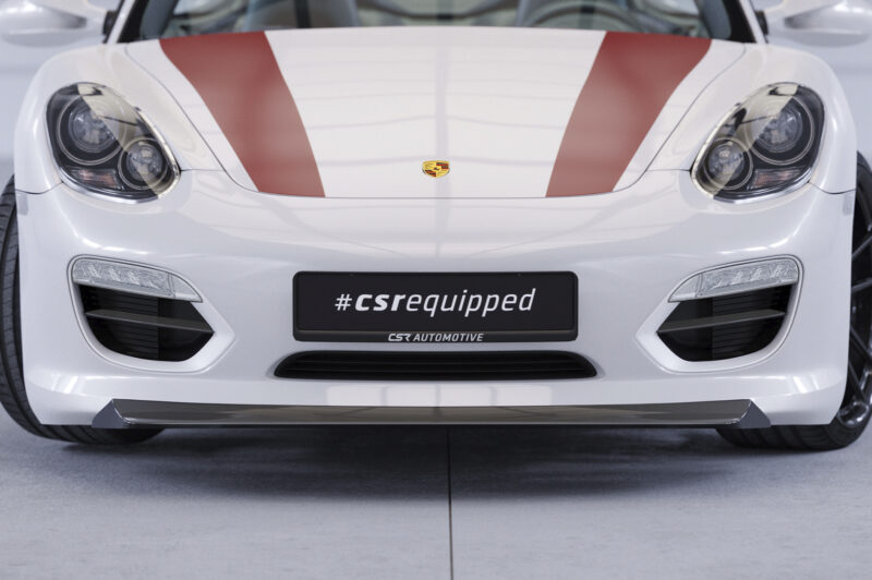 Lip delantero CSR Automotive para Porsche Boxster 987 CSL414 Negro Mate 4