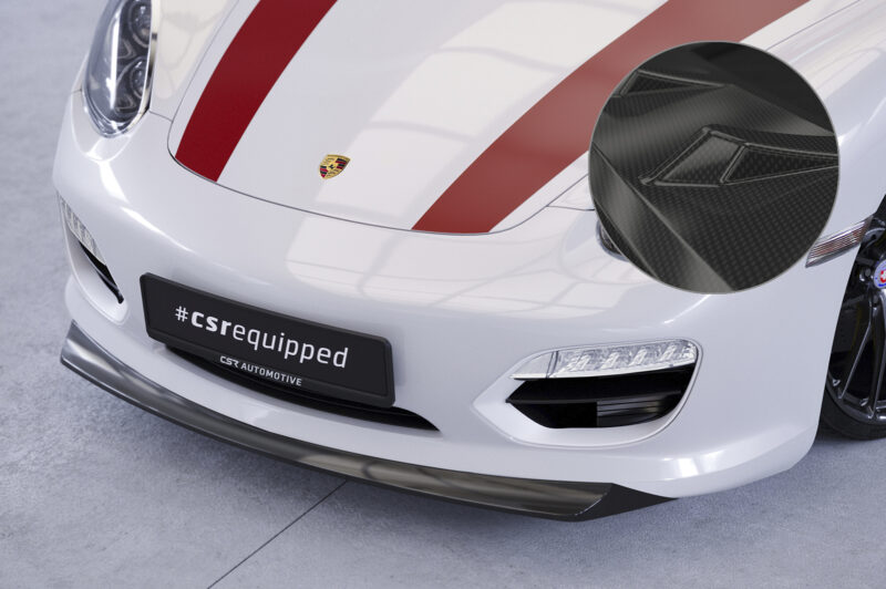 Lip delantero CSR Automotive para Porsche Boxster 987 CSL414 Carbon Look 1