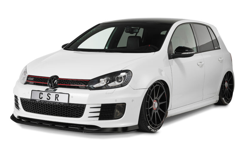 Lip delantero CSR Automotive para VW Golf 6 GTI Edition 35 CSL415 Negro Mate 2