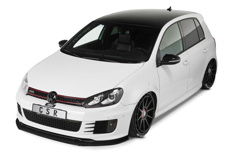 Lip delantero CSR Automotive para VW Golf 6 GTI Edition 35 CSL415 Negro Mate 3