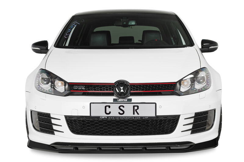 Lip delantero CSR Automotive para VW Golf 6 GTI Edition 35 CSL415 Negro Mate 4