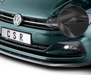 Lip delantero CSR Automotive para VW Polo VI 2G (Tipo AW) CSL417 Carbon Look 1