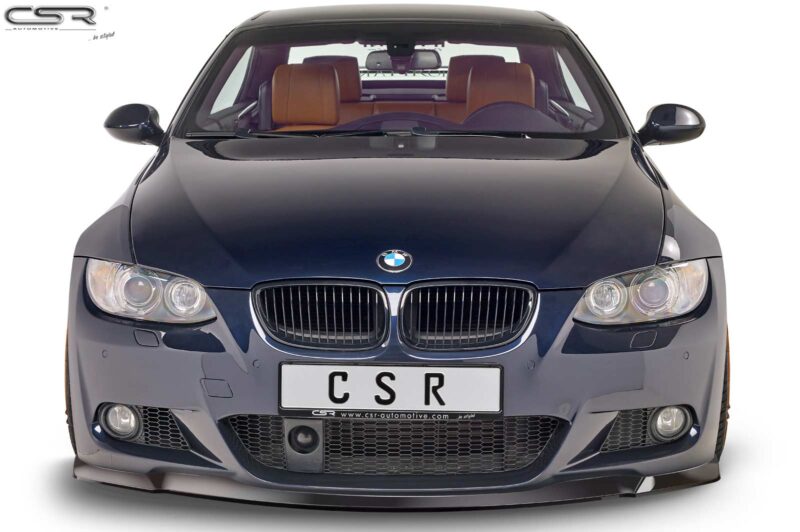 Lip delantero CSR Automotive para BMW Serie 3 E92 / E93 paquete M CSL418 Negro Mate 3