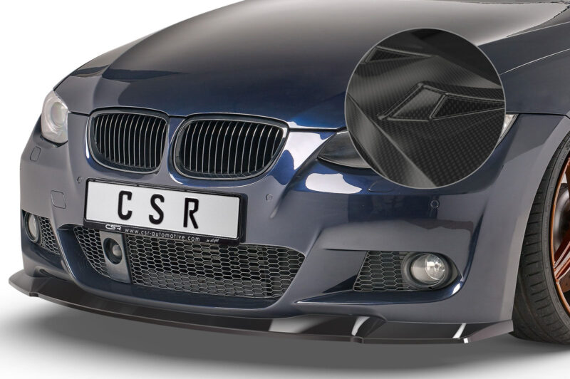 Lip delantero CSR Automotive para BMW Serie 3 E92 / E93 paquete M CSL418 Carbon Look 1