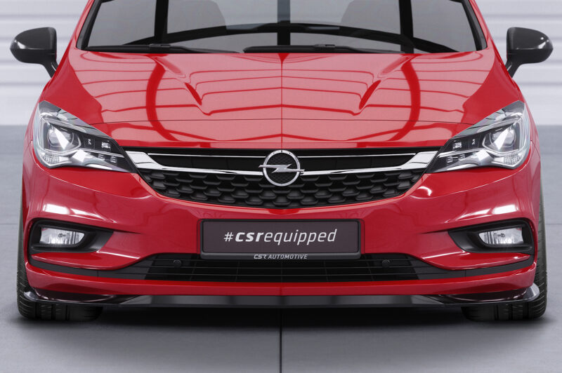 Lip delantero CSR Automotive para Opel Astra K CSL419 Negro Mate 5