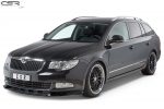 Lip delantero CSR Automotive para Skoda Superb II CSL420 Negro Mate 2