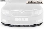 Lip delantero CSR Automotive para Skoda Superb II CSL420 Negro Mate 5