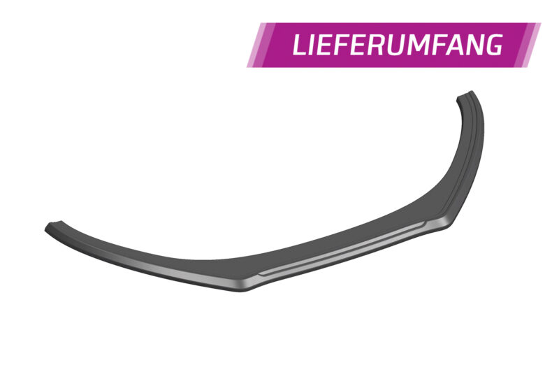 Lip delantero CSR Automotive para VW Polo V (6R) CSL423 Negro Mate 6