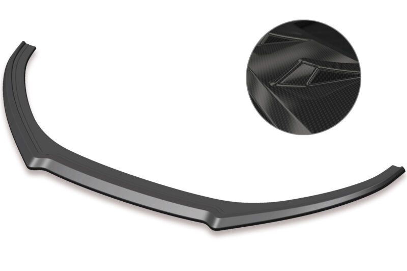 Lip delantero CSR Automotive para VW Polo V R WRC Street CSL424 Carbon Look 1