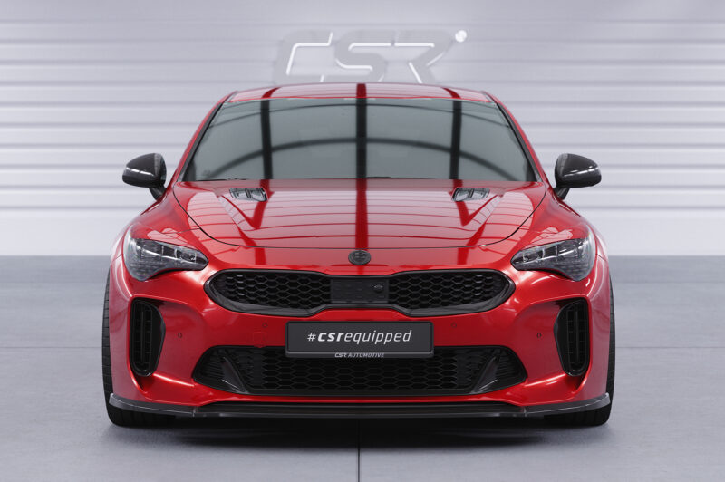 Lip delantero CSR Automotive para Kia Stinger GT CSL426 Negro Mate 6