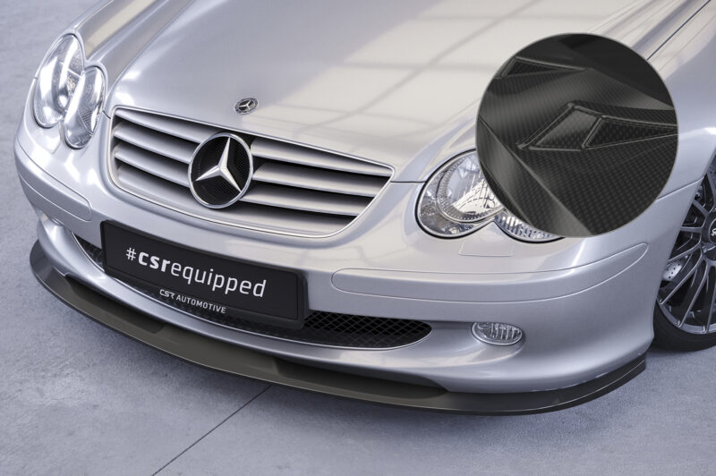 Lip delantero CSR Automotive para Mercedes-Benz Clase SL R230 CSL427 Carbon Look 1