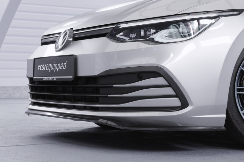 Lip delantero CSR Automotive para VW Golf 8 (tipo CD) CSL428 Negro Mate 2