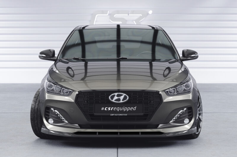 Lip delantero CSR Automotive para Hyundai I30 (PD) CSL434 Negro Mate 6
