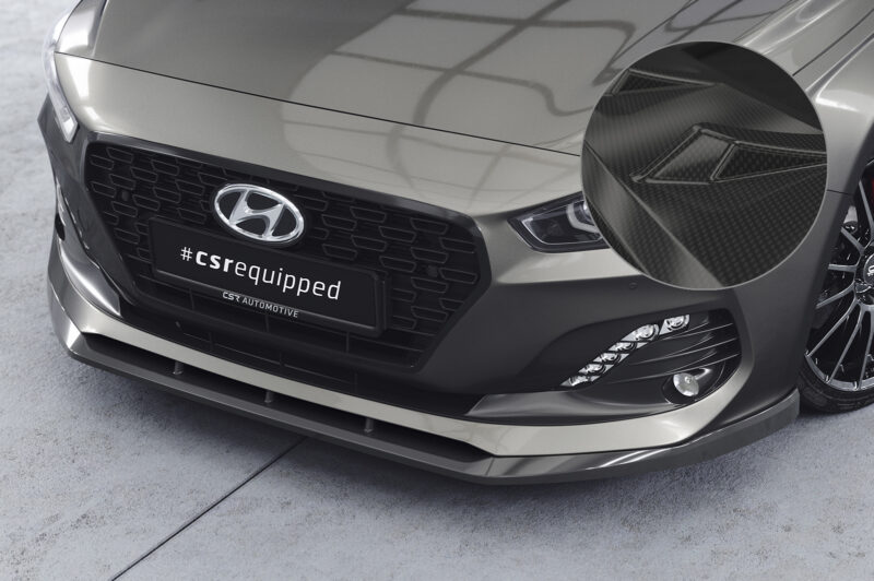 Lip delantero CSR Automotive para Hyundai I30 (PD) CSL434 Carbon Look 1