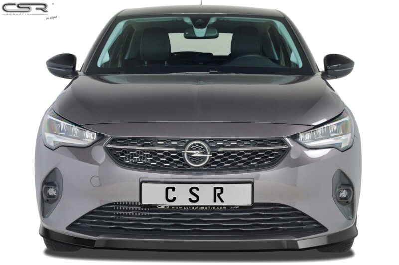 Lip delantero CSR Automotive para Opel Corsa F CSL435 Negro Mate 3