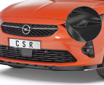 Lip delantero CSR Automotive para Opel Corsa F GSine CSL436 Carbon Look 1