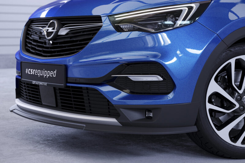 Lip delantero CSR Automotive para Opel Grandland X CSL441 Negro Mate 2