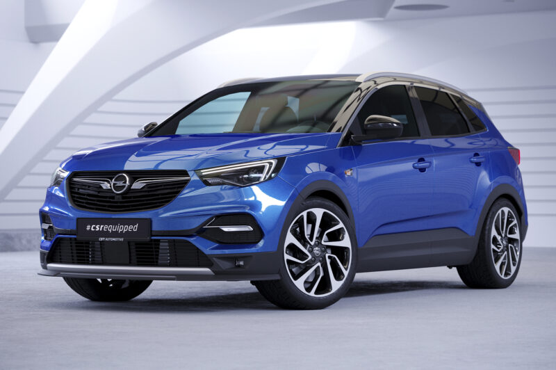 Lip delantero CSR Automotive para Opel Grandland X CSL441 Negro Mate 4