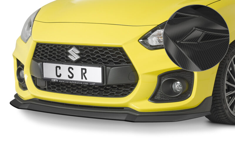 Lip delantero CSR Automotive para Suzuki Swift 6 (RZ/AZ) Sport CSL442 Carbon Look 1