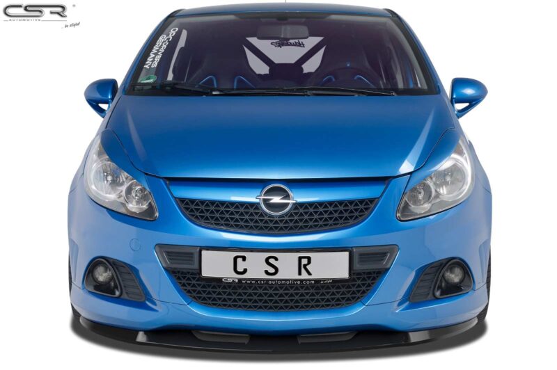 Lip delantero CSR Automotive para Opel Corsa D OPC CSL443 Negro Mate 4