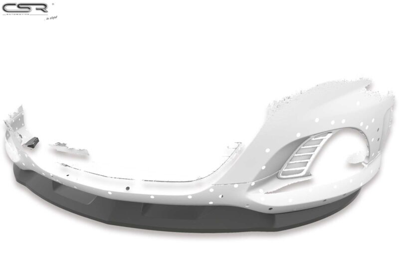 Lip delantero CSR Automotive para Opel Corsa D OPC CSL443 Negro Mate 6