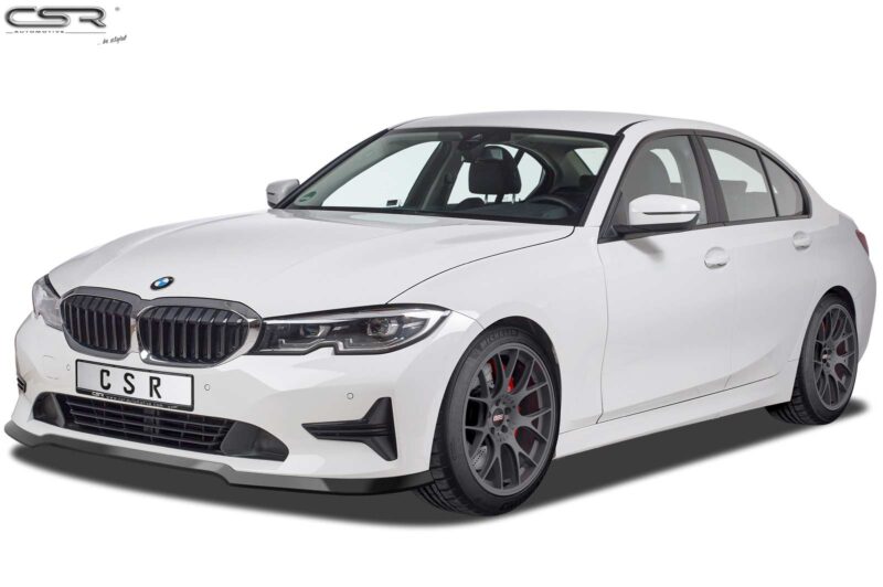Lip delantero CSR Automotive para BMW Serie 3 G20 Sedan / G21 Touring CSL444 Negro Mate 2