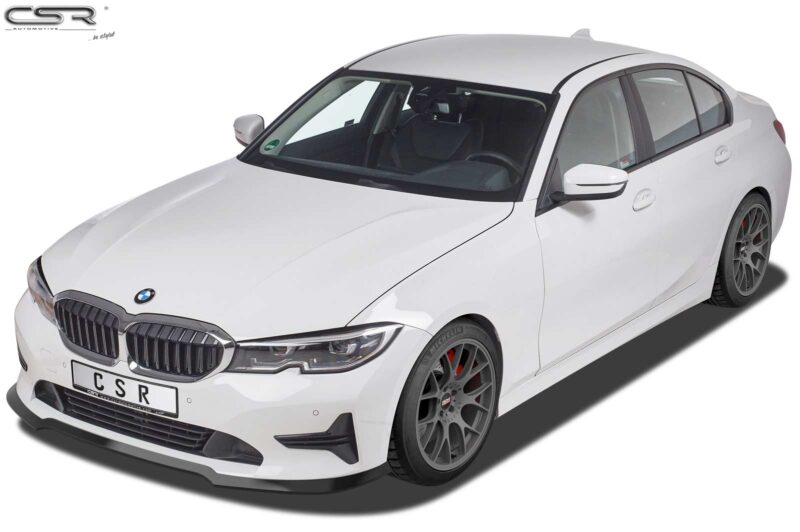Lip delantero CSR Automotive para BMW Serie 3 G20 Sedan / G21 Touring CSL444 Negro Mate 3