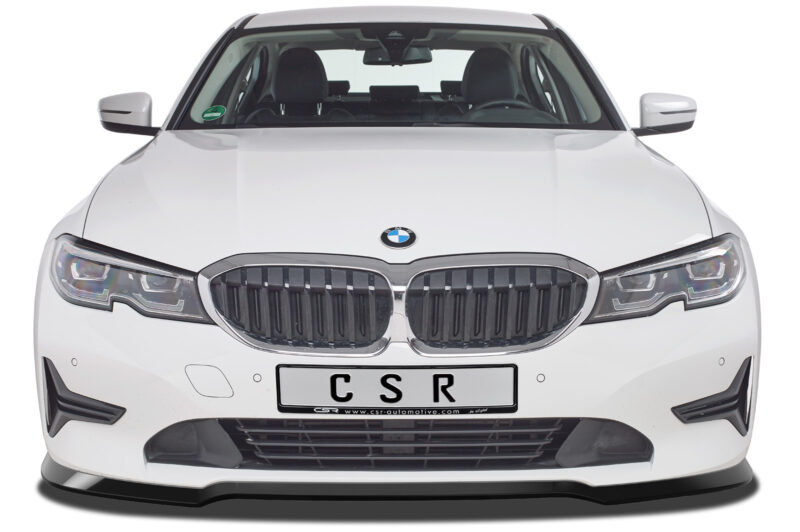 Lip delantero CSR Automotive para BMW Serie 3 G20 Sedan / G21 Touring CSL444 Negro Mate 4