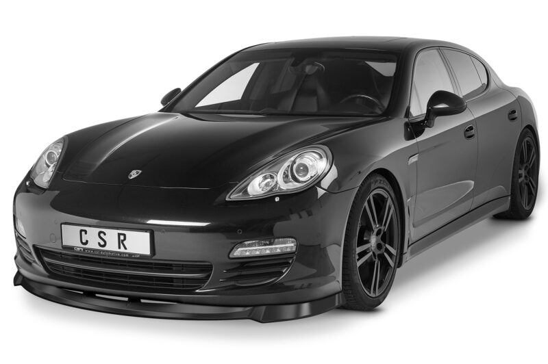 Lip delantero CSR Automotive para Porsche Panamera 970 CSL445 Negro Mate 2
