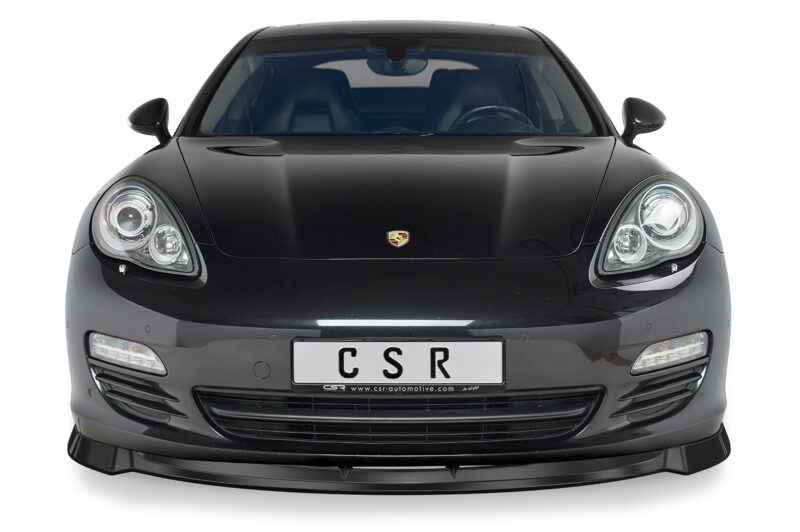 Lip delantero CSR Automotive para Porsche Panamera 970 CSL445 Negro Mate 3
