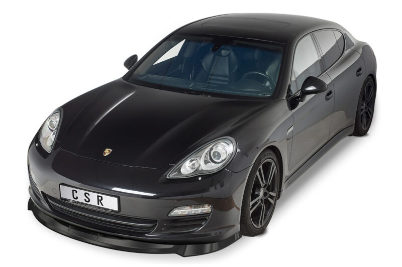 Lip delantero CSR Automotive para Porsche Panamera 970 CSL445 Negro Mate 4