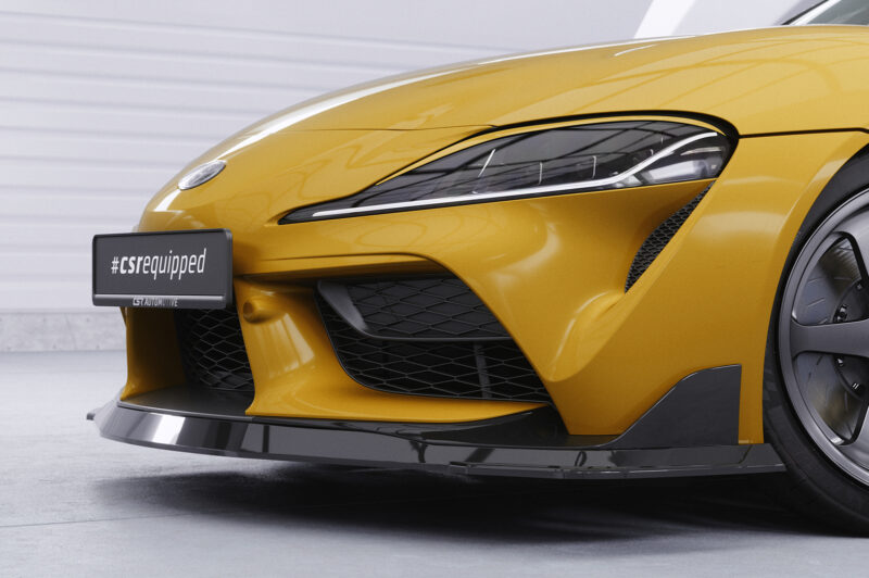 Lip delantero CSR Automotive para Toyota GR Supra (A90) CSL446 Negro Mate 2