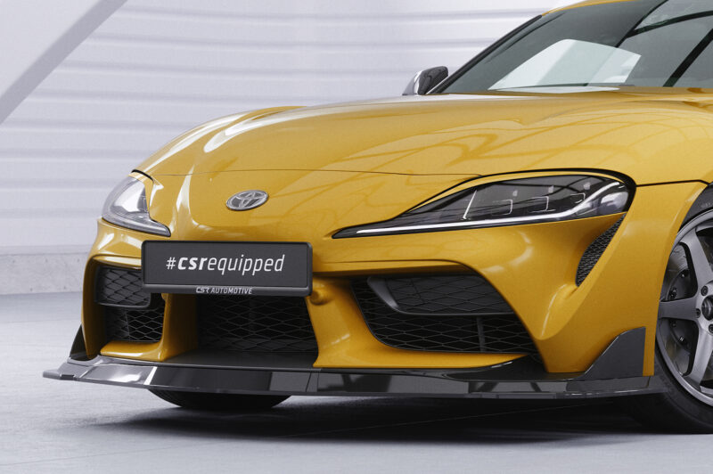 Lip delantero CSR Automotive para Toyota GR Supra (A90) CSL446 Negro Mate 3
