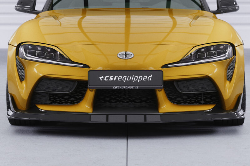 Lip delantero CSR Automotive para Toyota GR Supra (A90) CSL446 Negro Mate 5