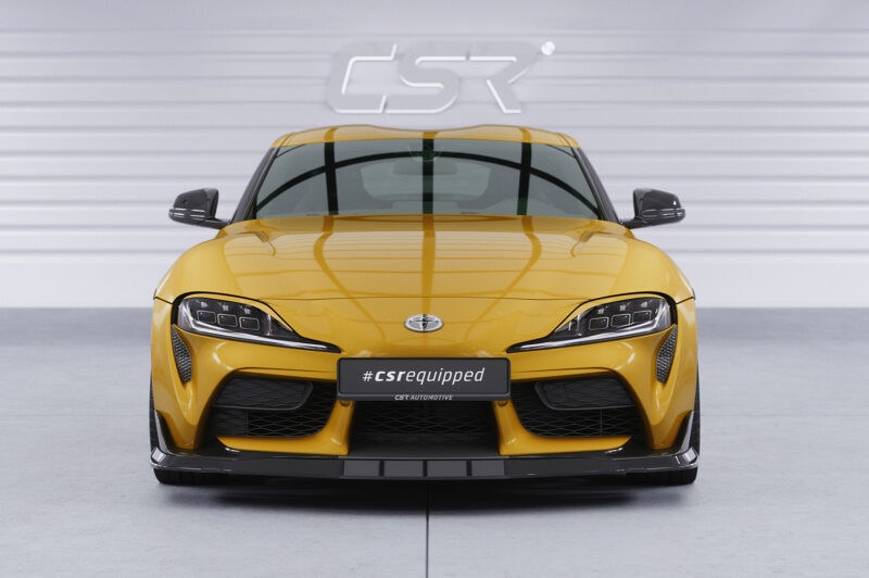 Lip delantero CSR Automotive para Toyota GR Supra (A90) CSL446 Negro Mate 6